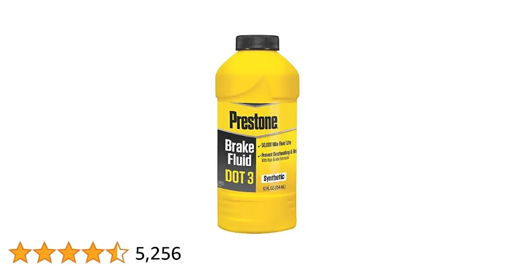 LIQUIDO DE FRENOS DOT3 PRESTONE 12 ONZ