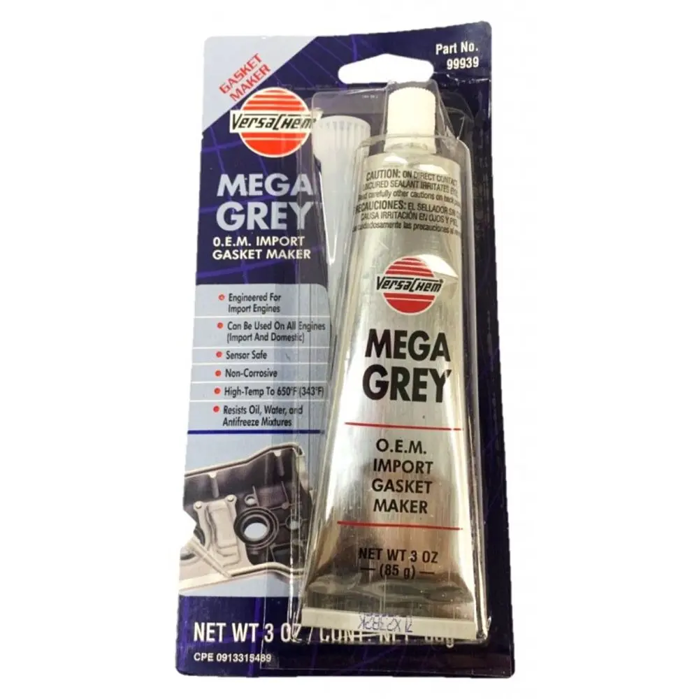 SILICONA MEGA GREY 85 GRM PARA EMPAQUES